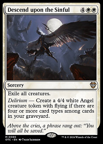 Descend upon the Sinful