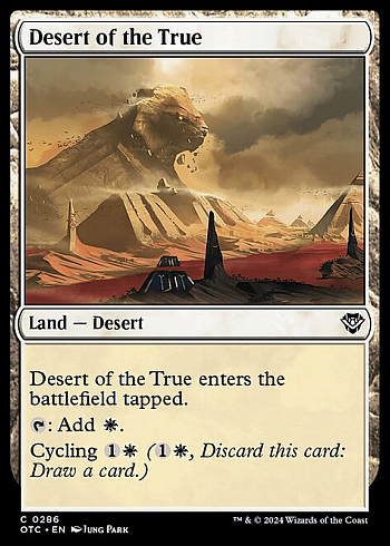 Desert of the True