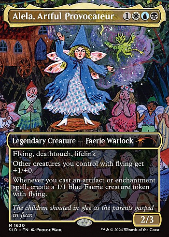Alela, Artful Provocateur
