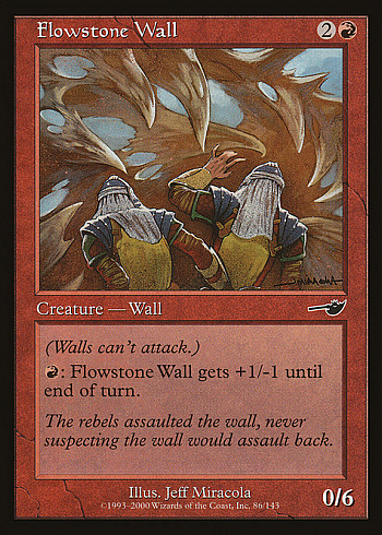 Flowstone Wall
