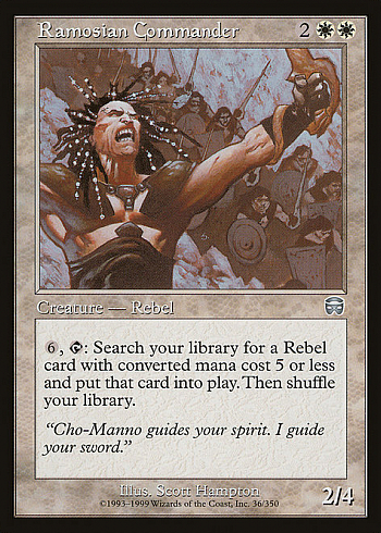 Ramosian Commander