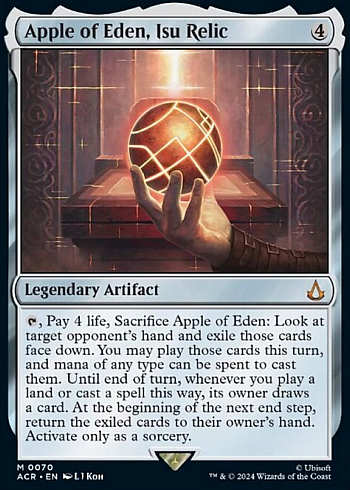 Apple of Eden, Isu Relic