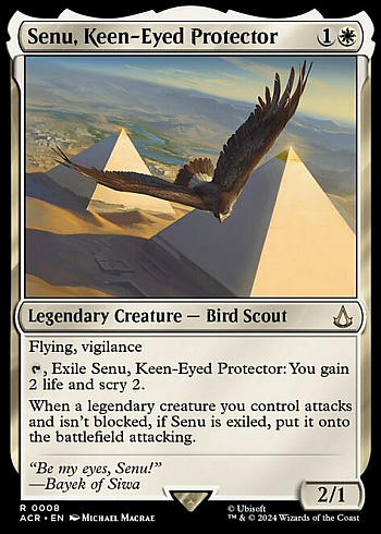 Senu, Keen-Eyed Protector