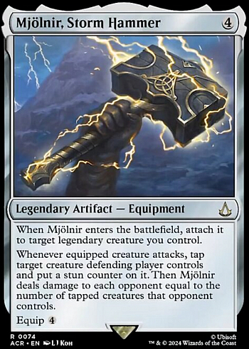 Mjölnir, Storm Hammer