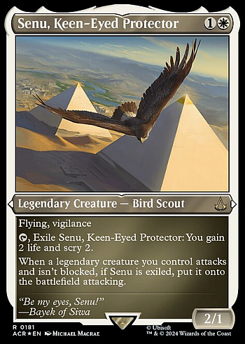 Senu, Keen-Eyed Protector
