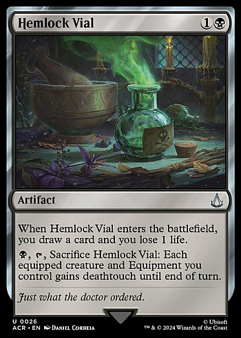 Hemlock Vial