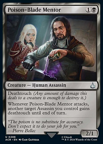 Poison-Blade Mentor