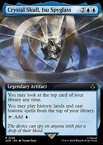 Crystal Skull, Isu Spyglass