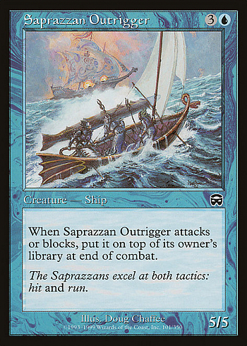 Saprazzan Outrigger