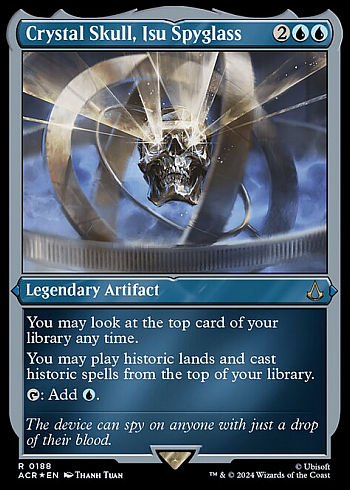 Crystal Skull, Isu Spyglass