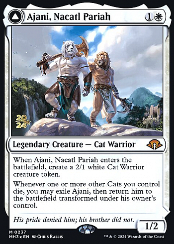 Ajani, Nacatl Pariah // Ajani, Nacatl Avenger