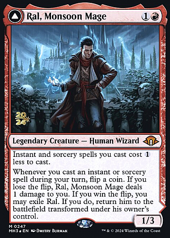 Ral, Monsoon Mage // Ral, Leyline Prodigy