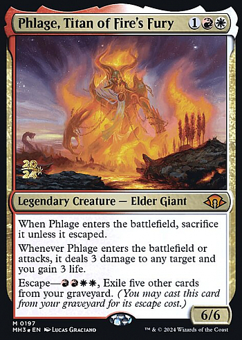 Phlage, Titan of Fire's Fury