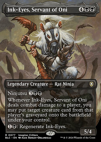 Ink-Eyes, Servant of Oni
