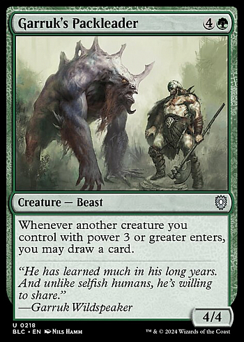 Garruk's Packleader