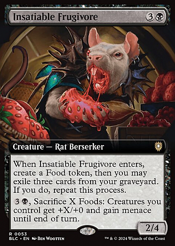 Insatiable Frugivore