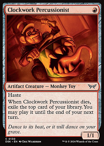 Clockwork Percussionist