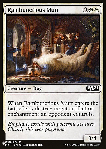 Rambunctious Mutt