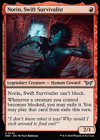 Norin, Swift Survivalist