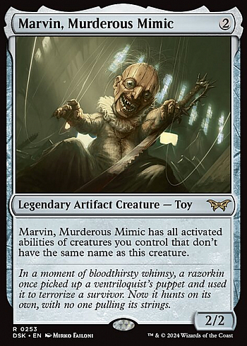 Marvin, Murderous Mimic