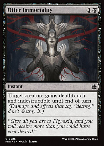 Offer Immortality