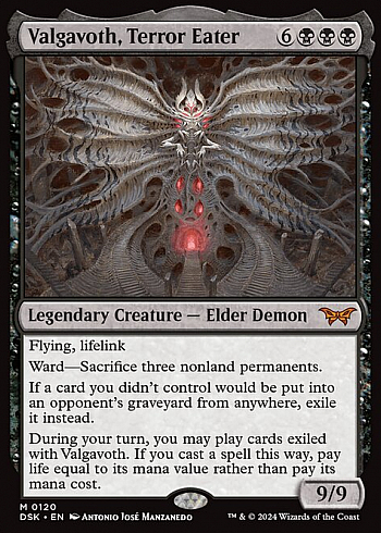 Valgavoth, Terror Eater