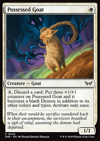 Possessed Goat