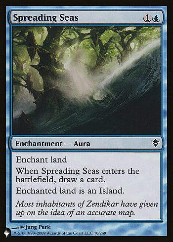 Spreading Seas