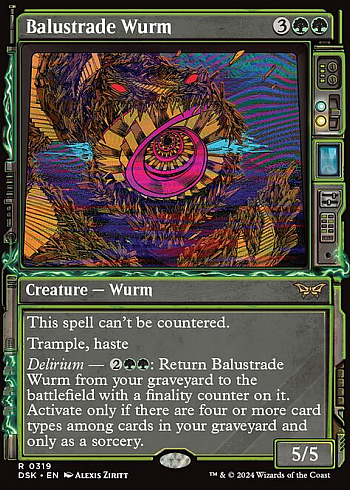 Balustrade Wurm