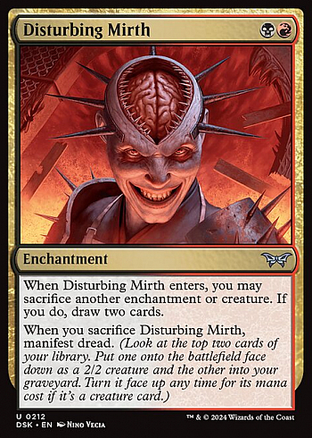 Disturbing Mirth