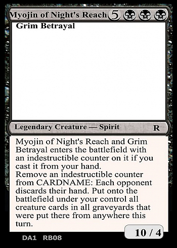 Myojin of Night's Reach and Grim Betrayal