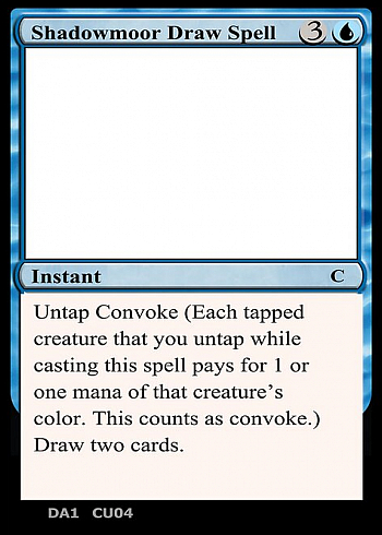 Shadowmoor Draw Spell