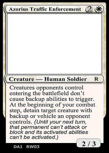 Azorius Traffic Enforcement