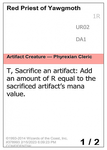 Red Priest of Yawgmoth