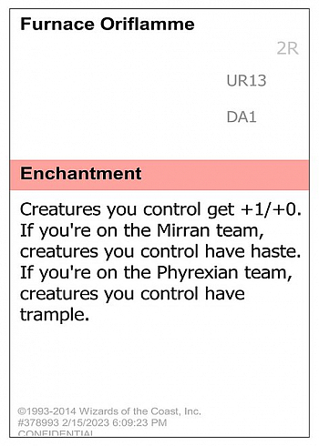Furnace Oriflamme