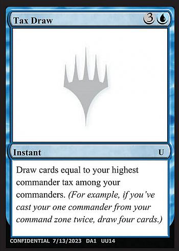 Tax Draw