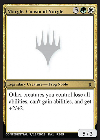 Margle, Cousin of Yargle