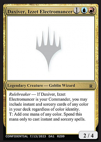 Daxiver, Izzet Electromancer