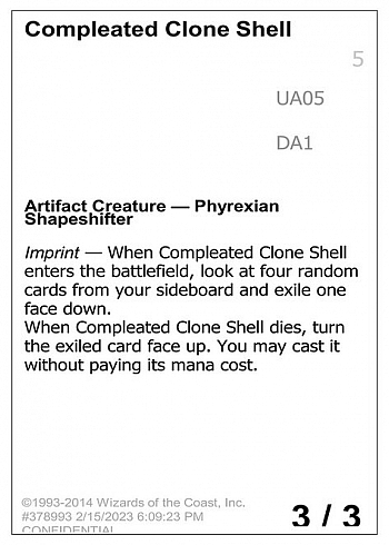 Compleated Clone Shell