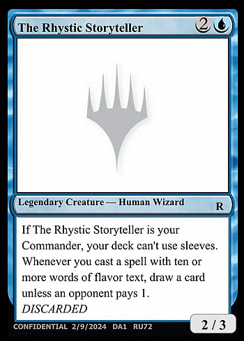 The Rhystic Storyteller