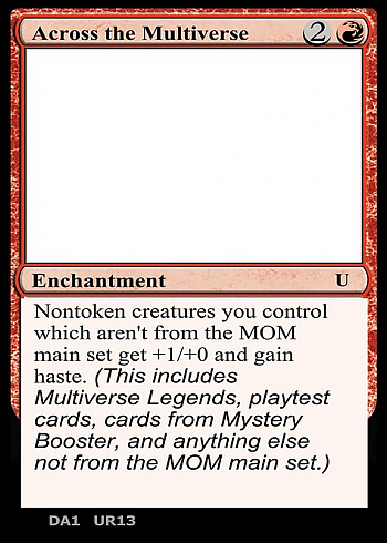 Across the Multiverse