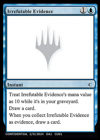 Irrefutable Evidence