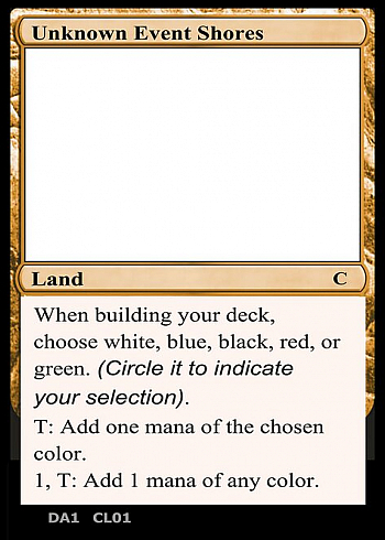 Unknown Event Shores