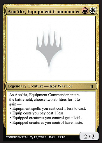 Ano'thr, Equipment Commander