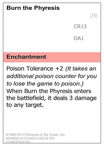 Burn the Phyresis