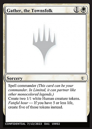 Gather, the Townsfolk