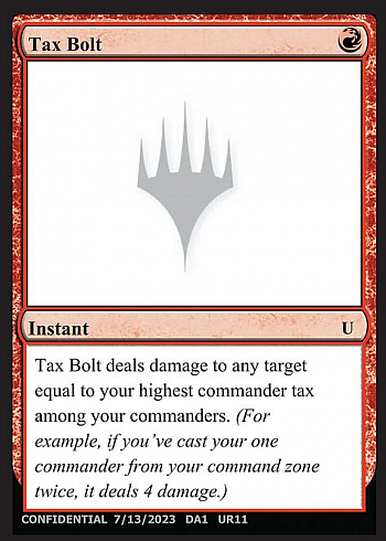 Tax Bolt