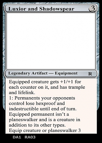 Luxior and Shadowspear