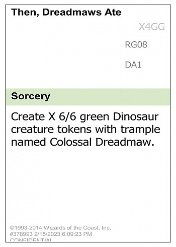Then, Dreadmaws Ate Everyone