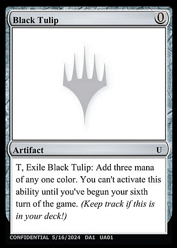 Black Tulip